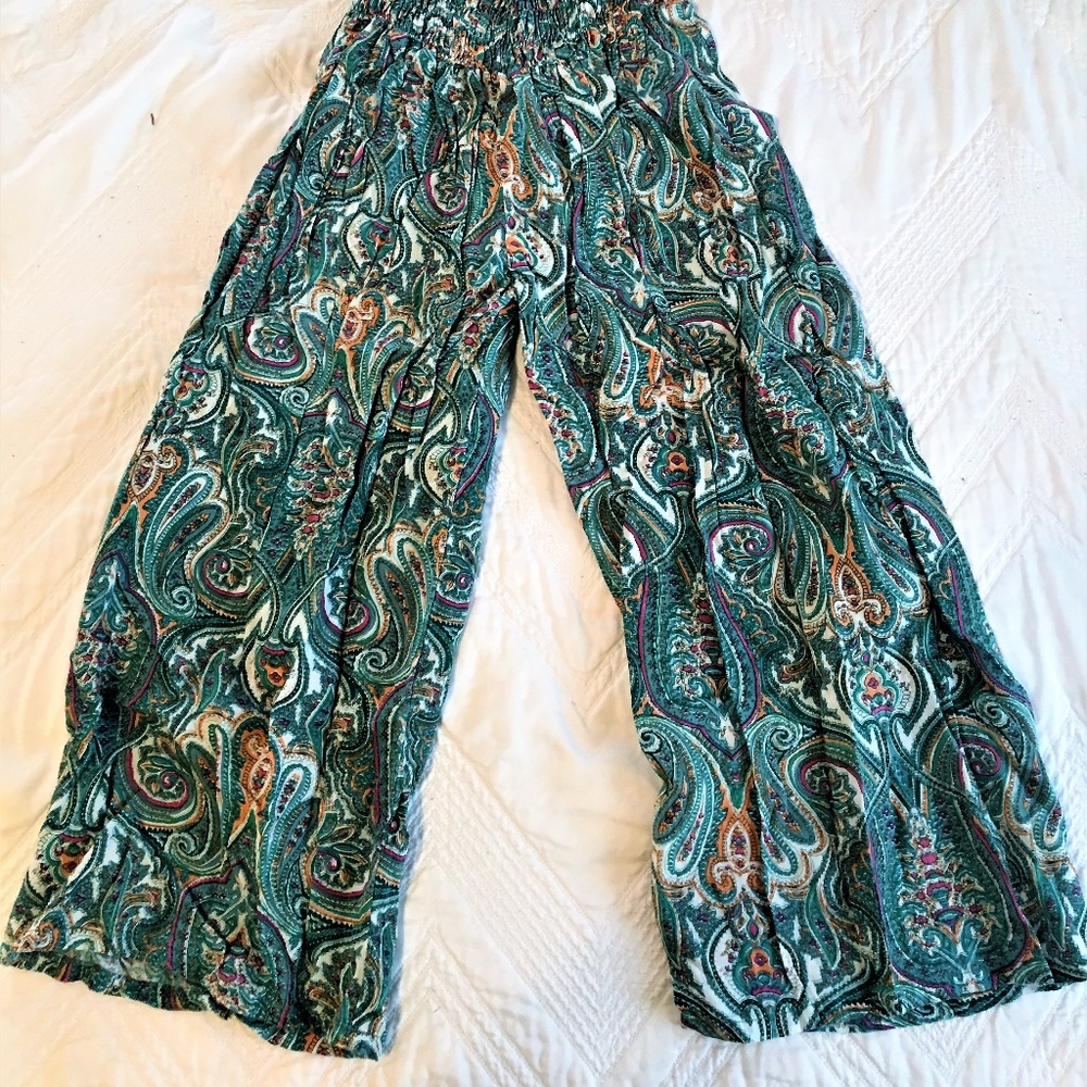 Patterned Flowy Pants
